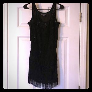 GUC Medium Forever 21 Black 20s Style Dress